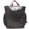 450979 King Snake Leather Drawstring Backpack