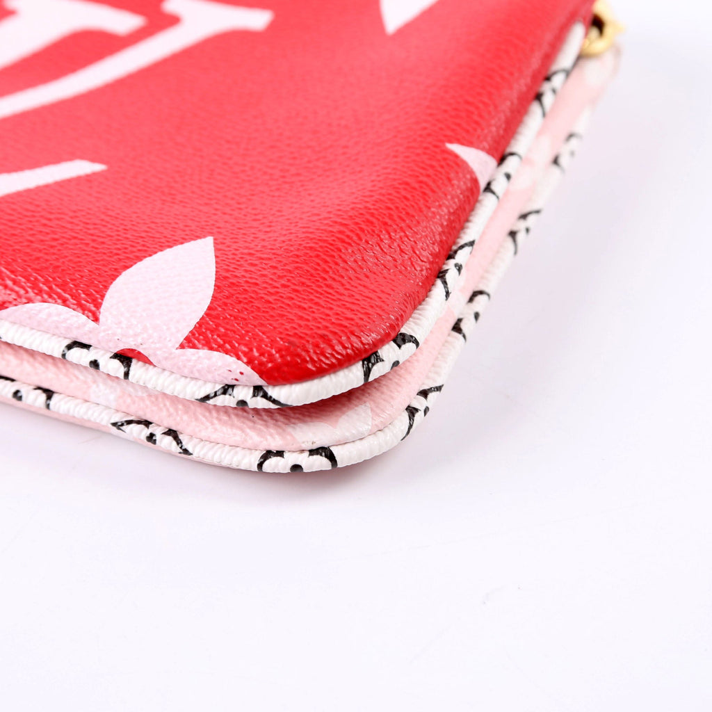 Double Zip Pochette Giant Reverse Monogram