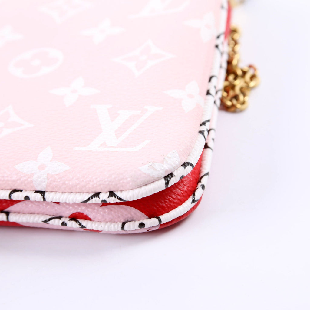 Double Zip Pochette Giant Reverse Monogram