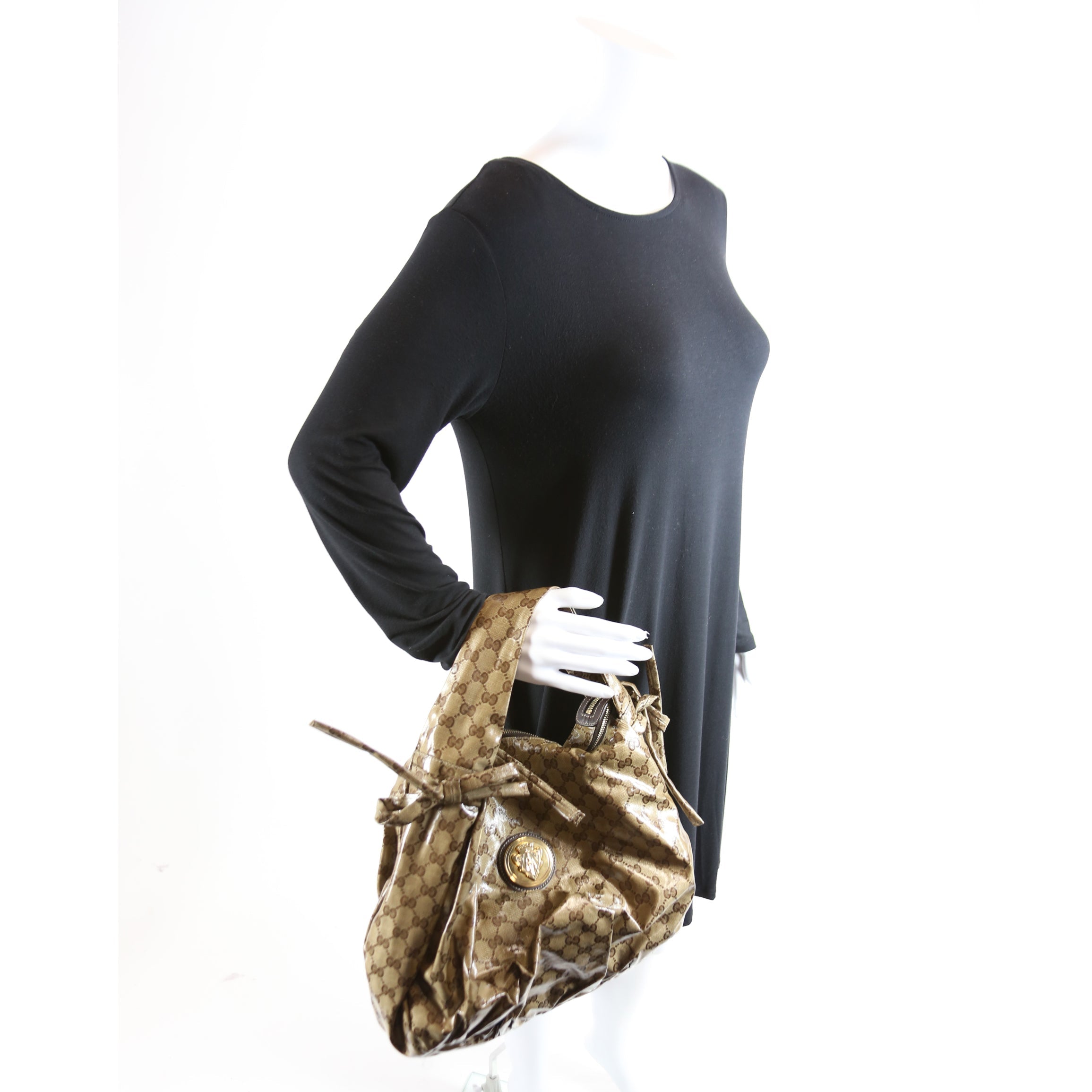 211844 GG Crystal Hsyteria Small Shoulder Bag