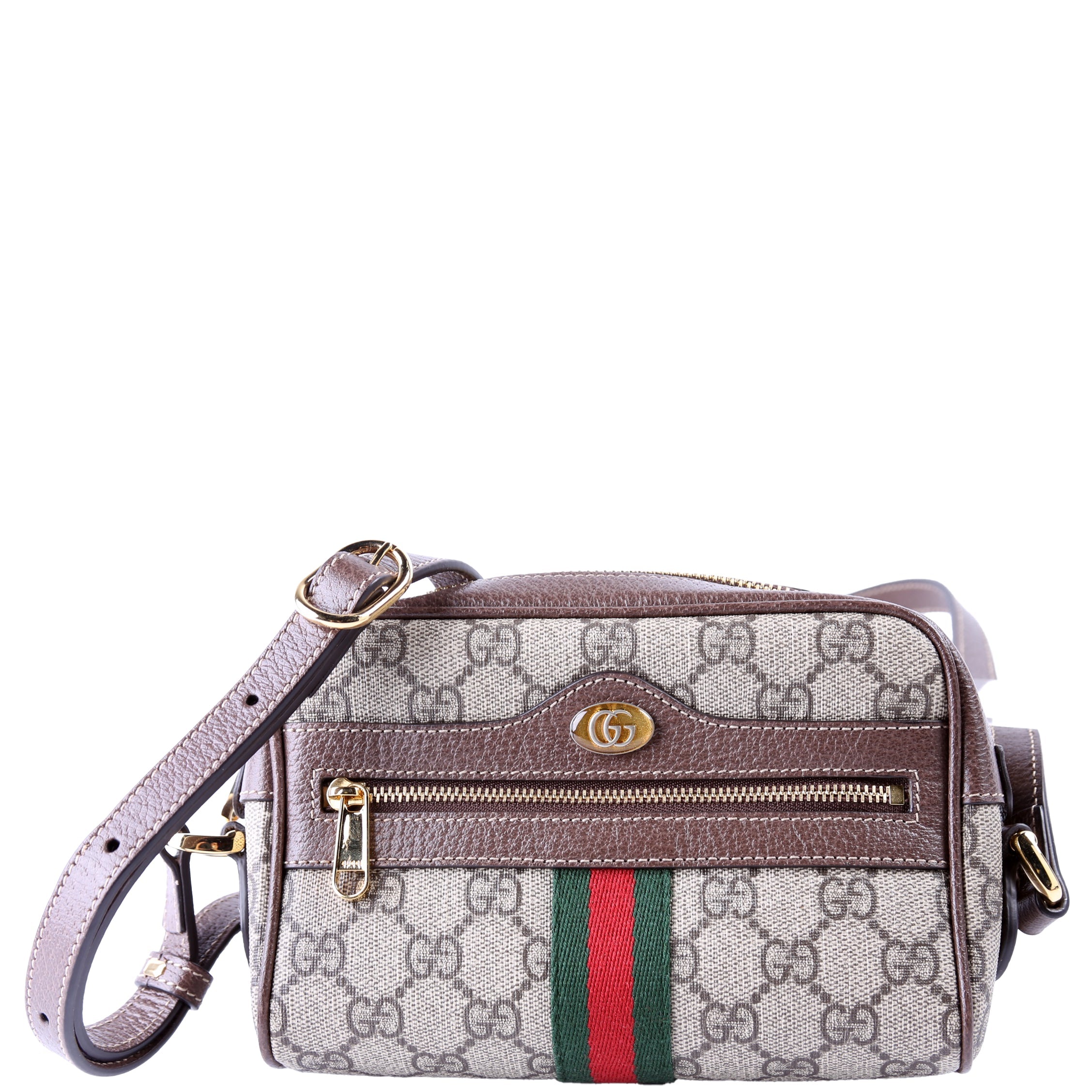 517350 GG Supreme Mini Ophidia Brown
