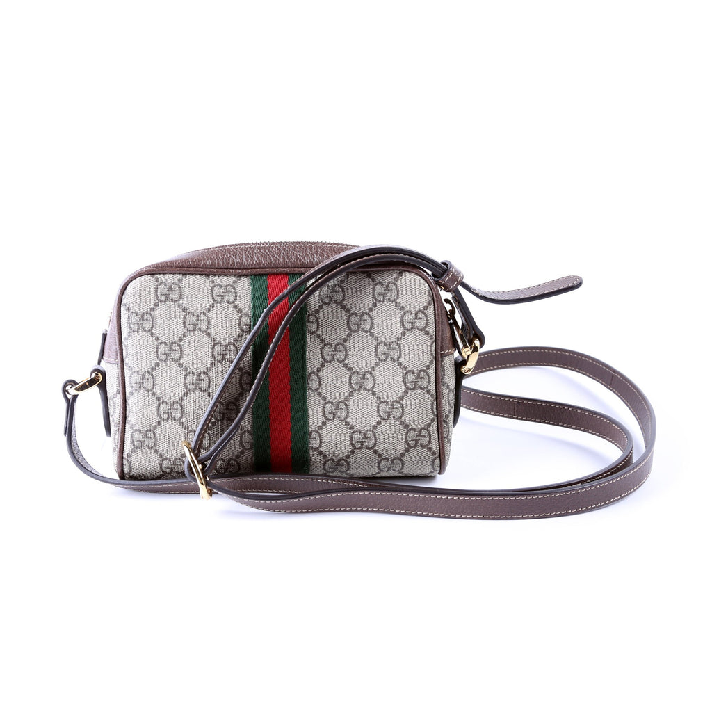 517350 GG Supreme Mini Ophidia Brown