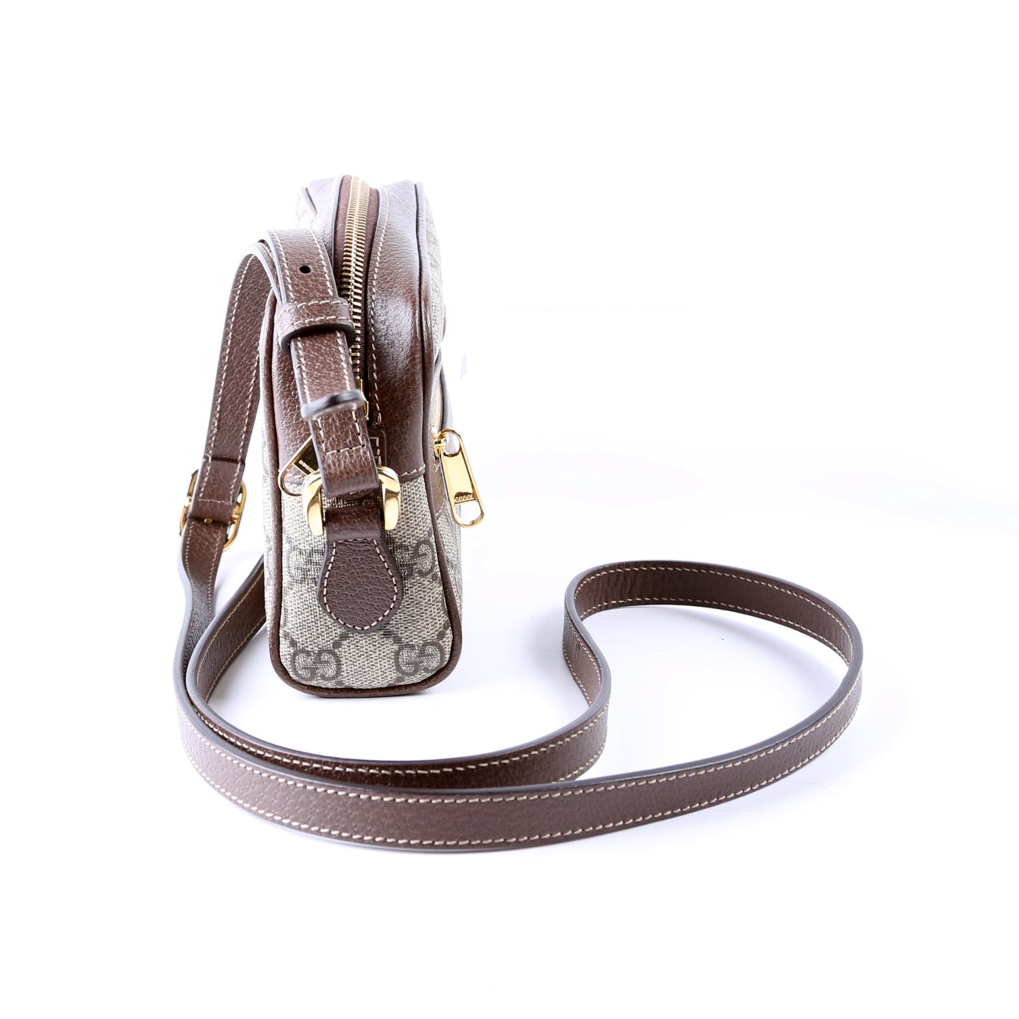 517350 GG Supreme Mini Ophidia Brown