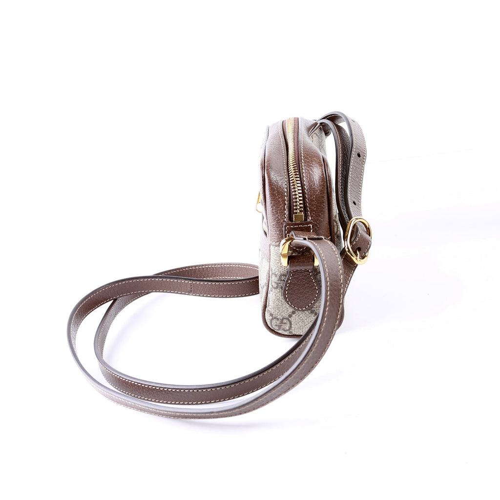 517350 GG Supreme Mini Ophidia Brown