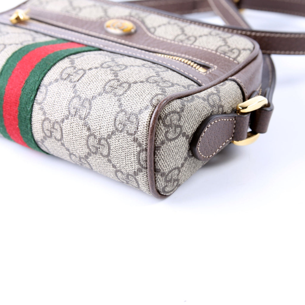 517350 GG Supreme Mini Ophidia Brown