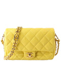 Mini CC You Flap Caviar RFID Yellow