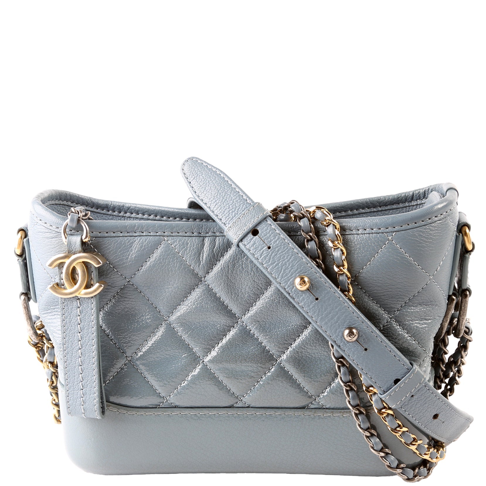Gabrielle Hobo Small Calfskin 25M Blue
