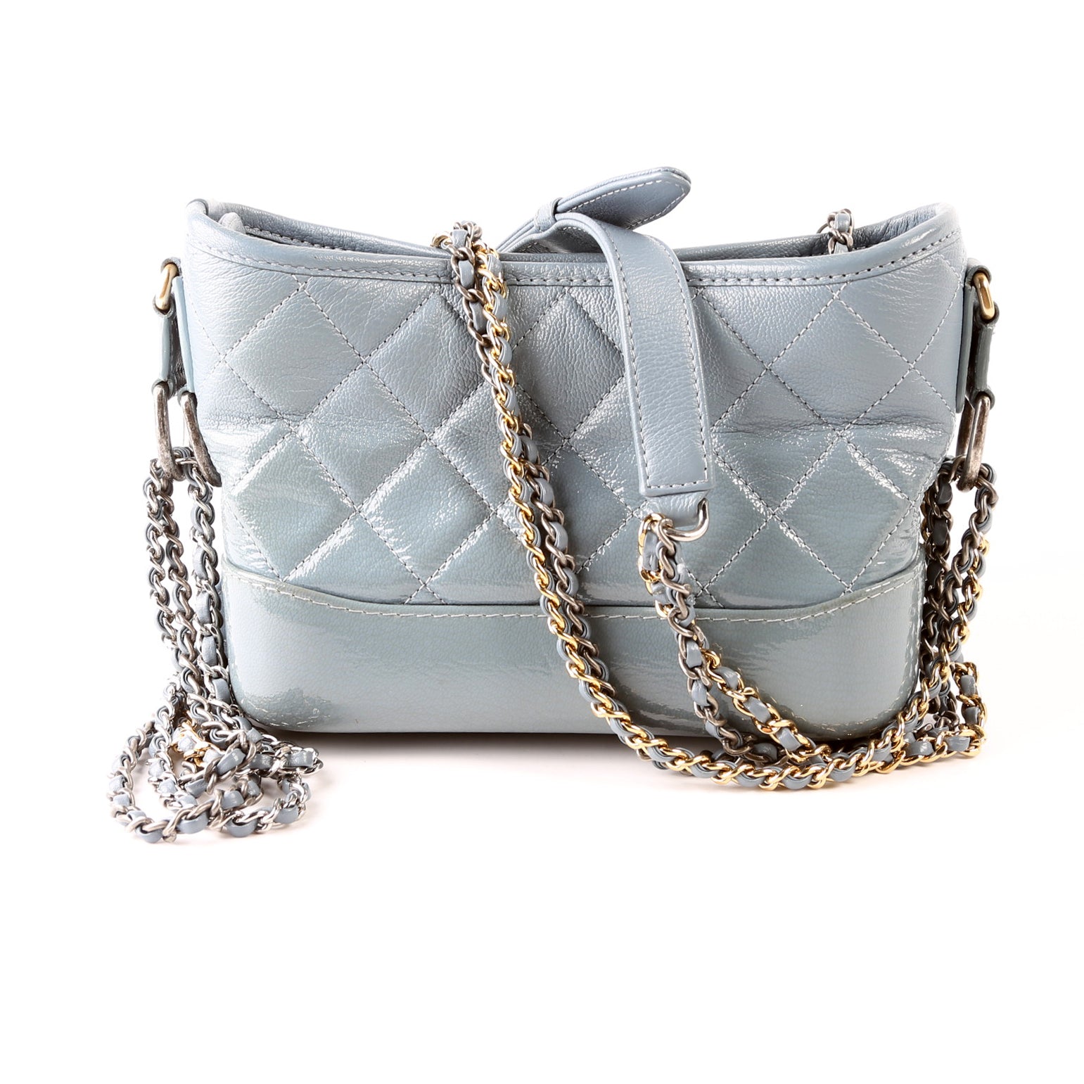 Gabrielle Hobo Small Calfskin 25M Blue