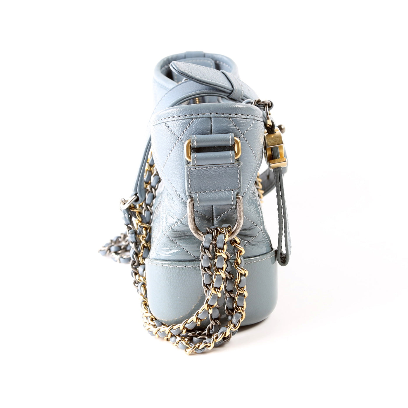 Gabrielle Hobo Small Calfskin 25M Blue