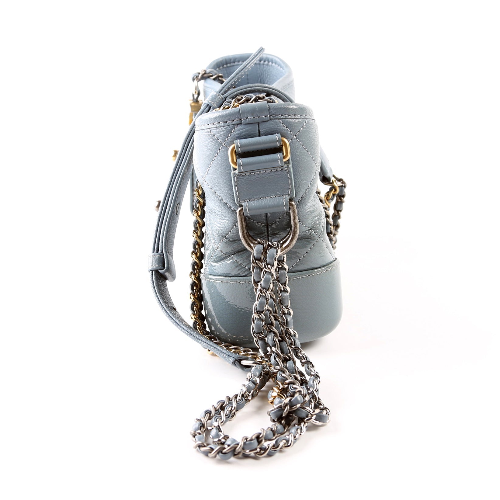 Gabrielle Hobo Small Calfskin 25M Blue