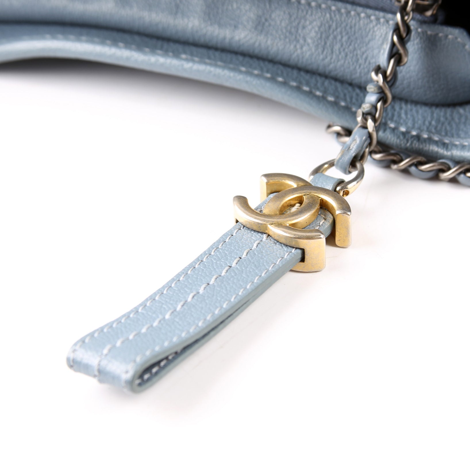 Gabrielle Hobo Small Calfskin 25M Blue