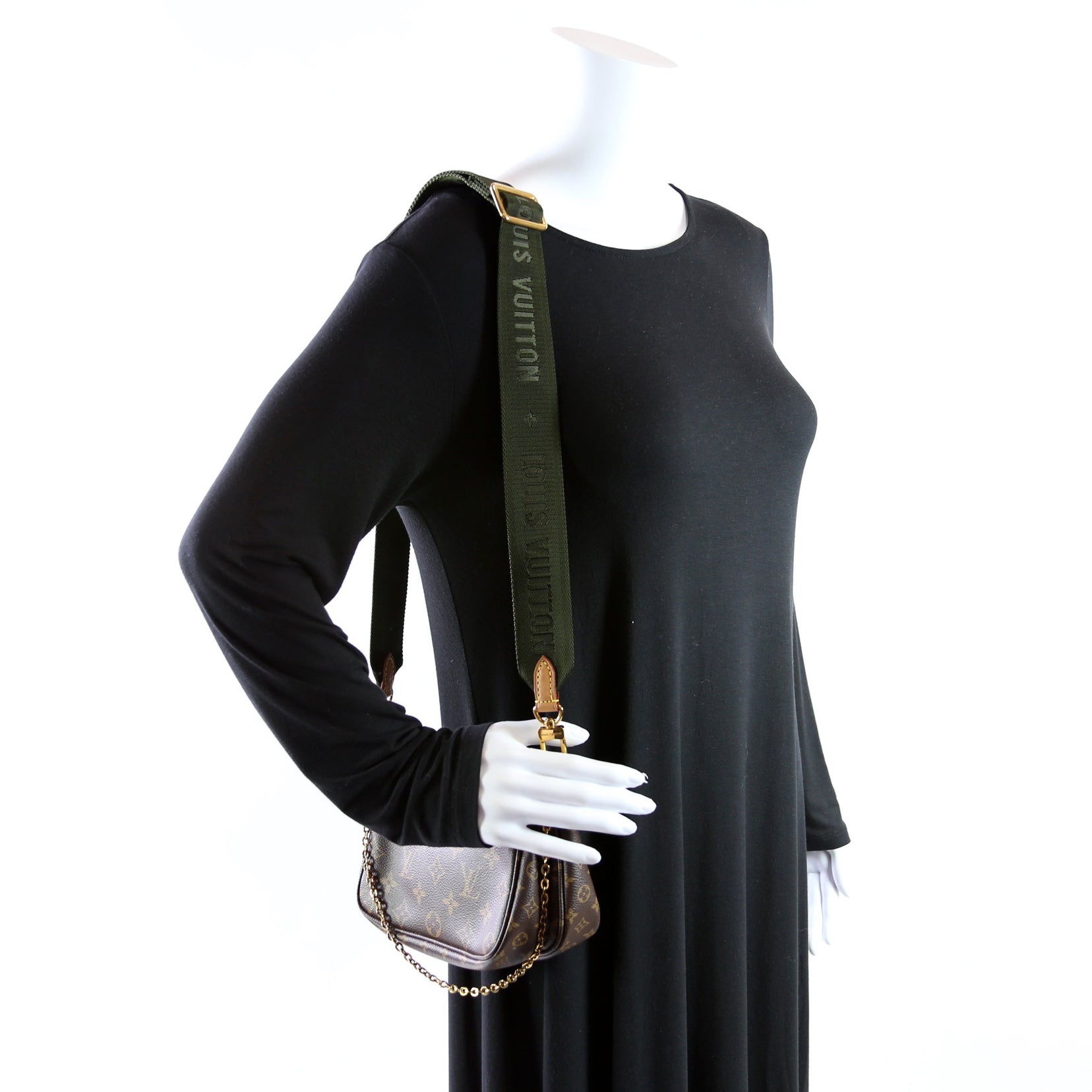 Multi Pochette Monogram Green