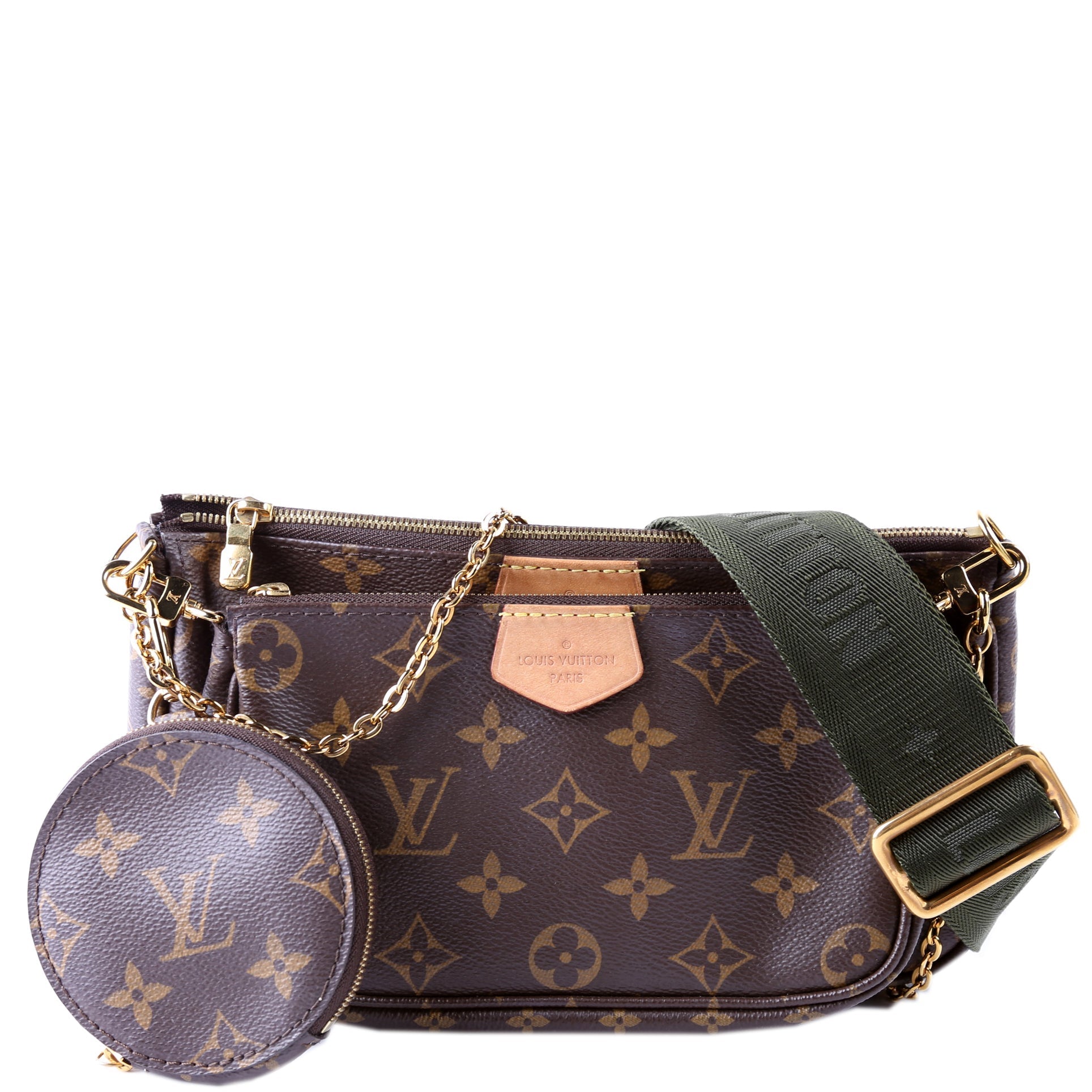 Multi Pochette Monogram Green