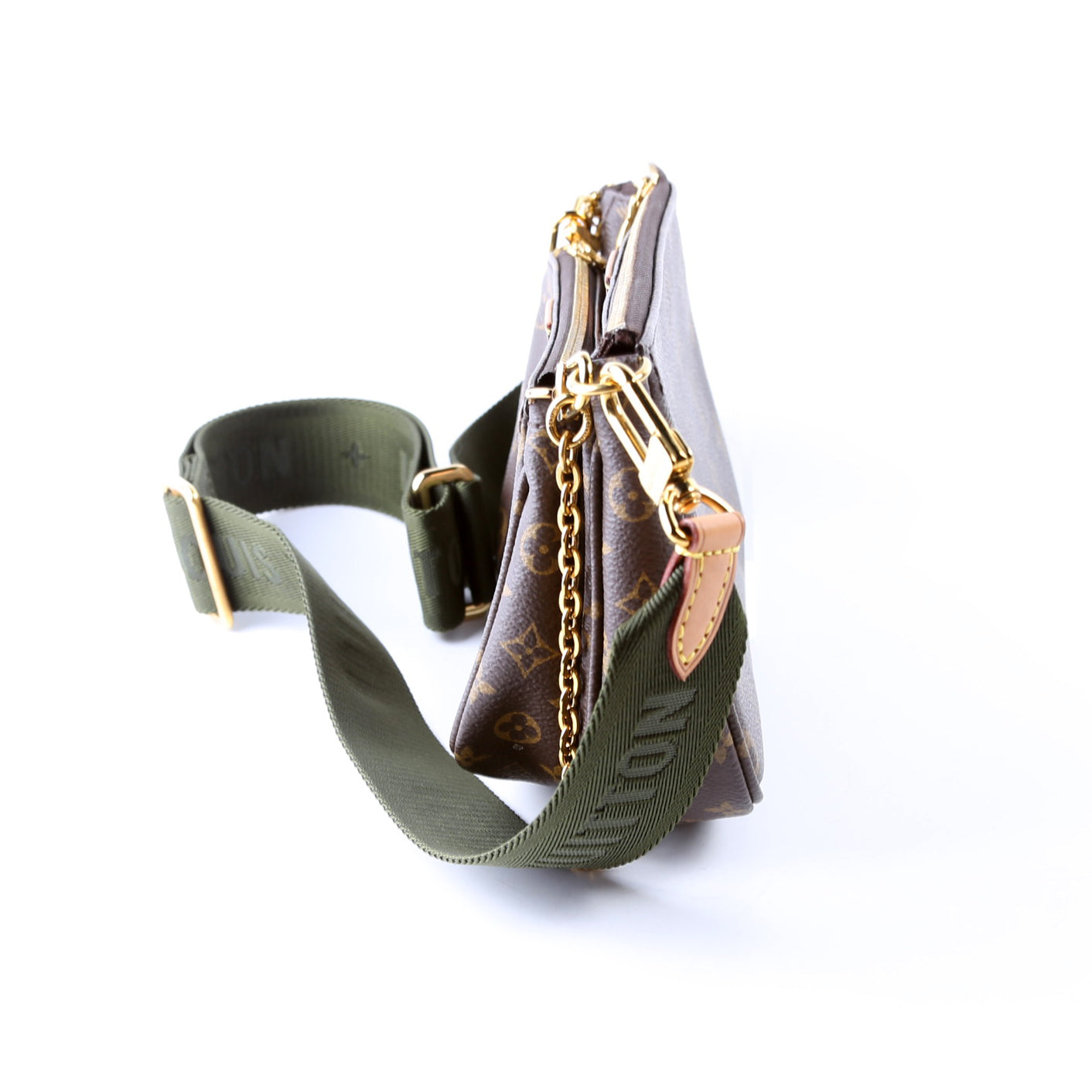 Multi Pochette Monogram Green
