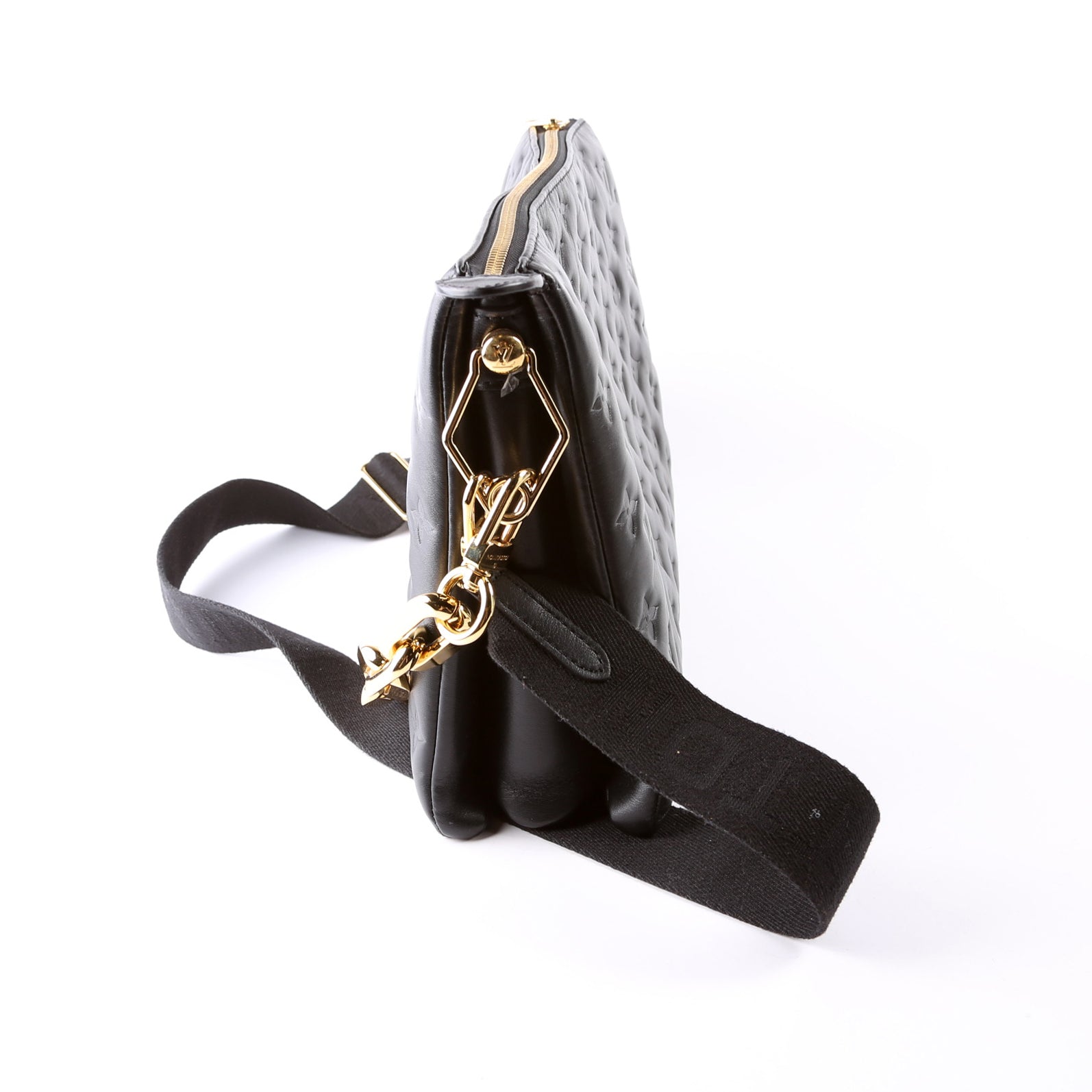 Coussin MM Lambskin Black