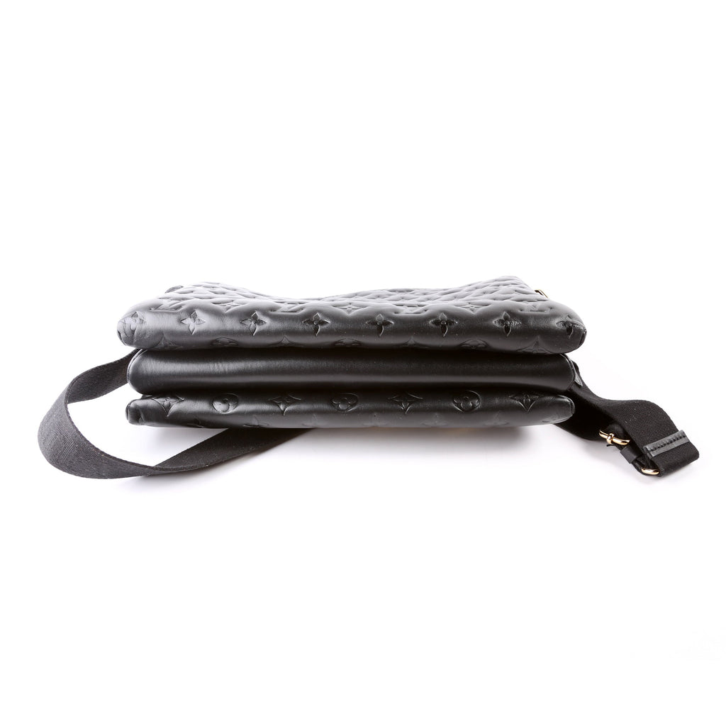 Coussin MM Lambskin Black