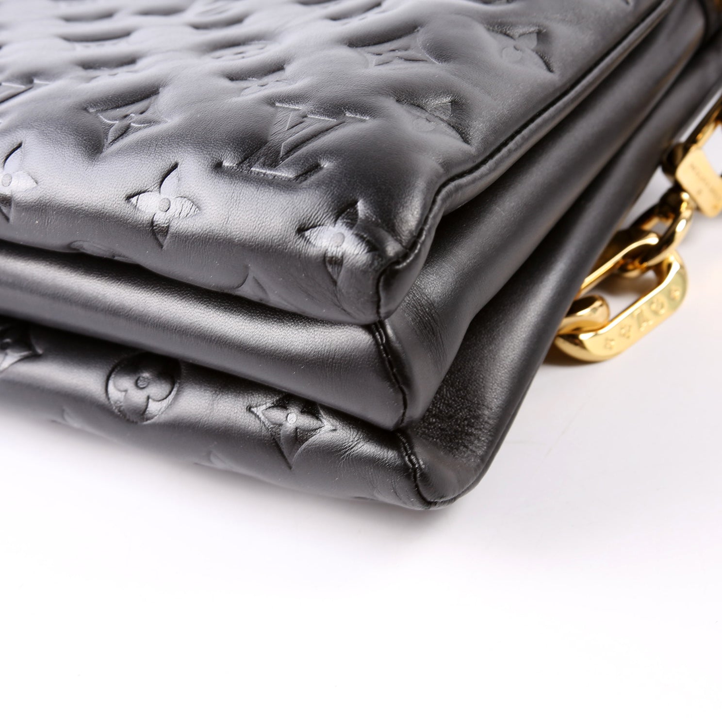 Coussin MM Lambskin Black