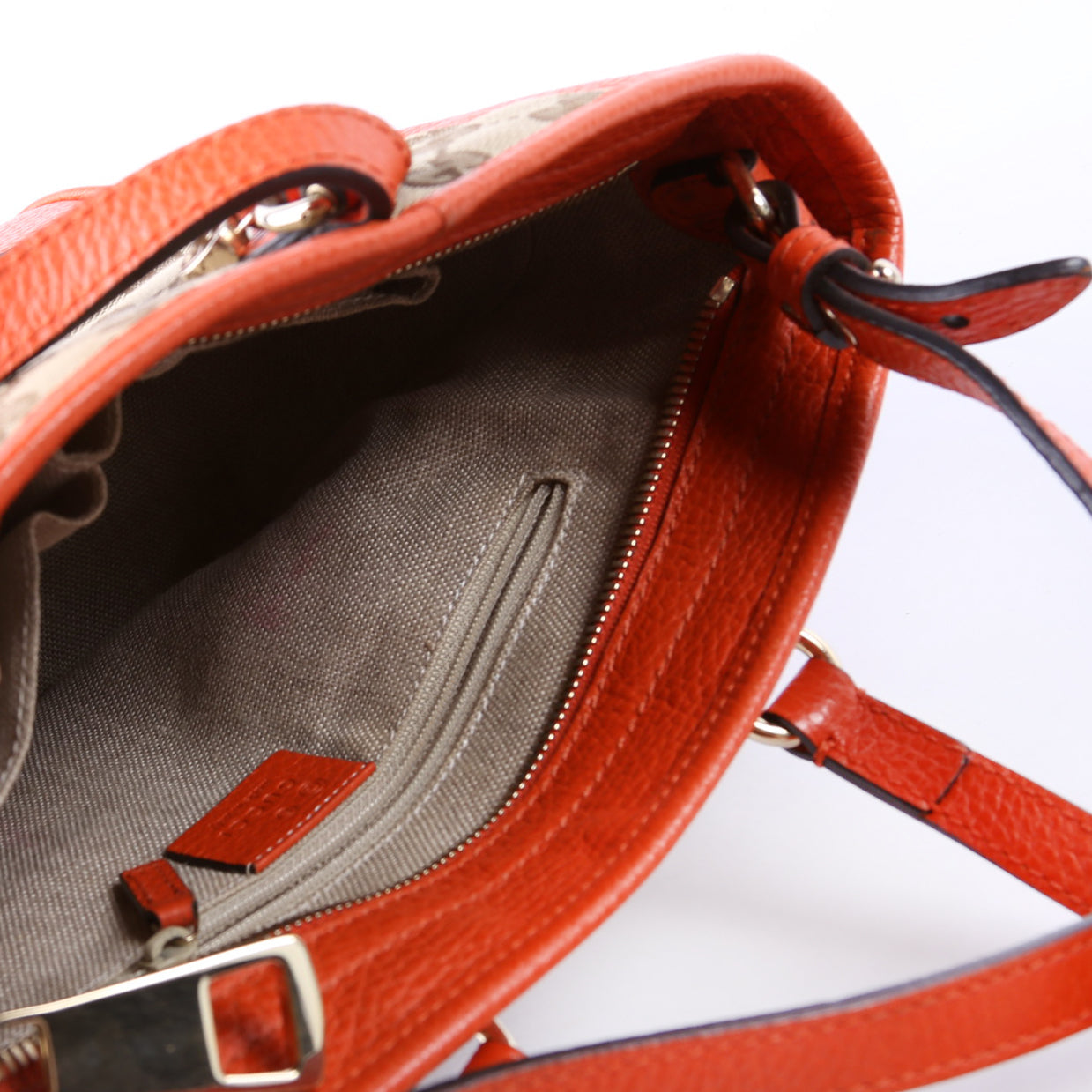 449241 GG Small Crossbody Orange