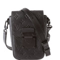 S-Lock Vertical Wearable Wallet Taurillon Black