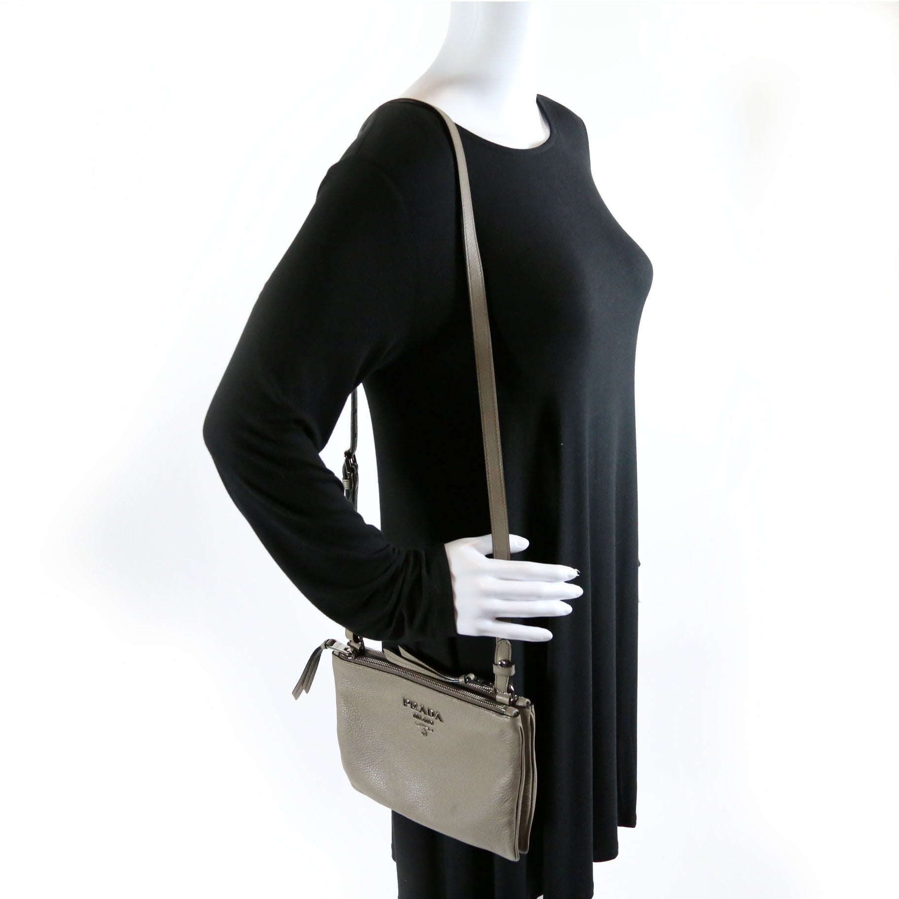 1BH046 Vitello Phenix Crossbody