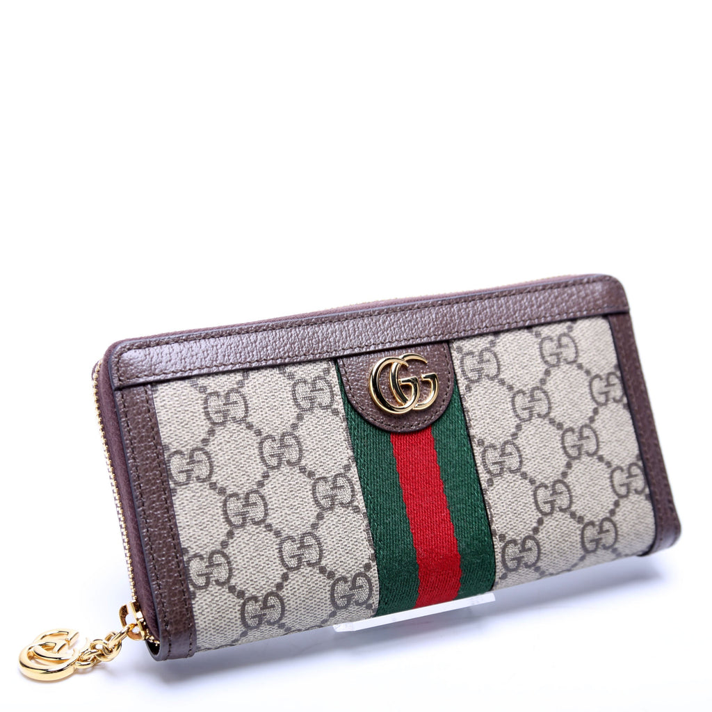 523154 GG Supreme Ophidia Zip Wallet