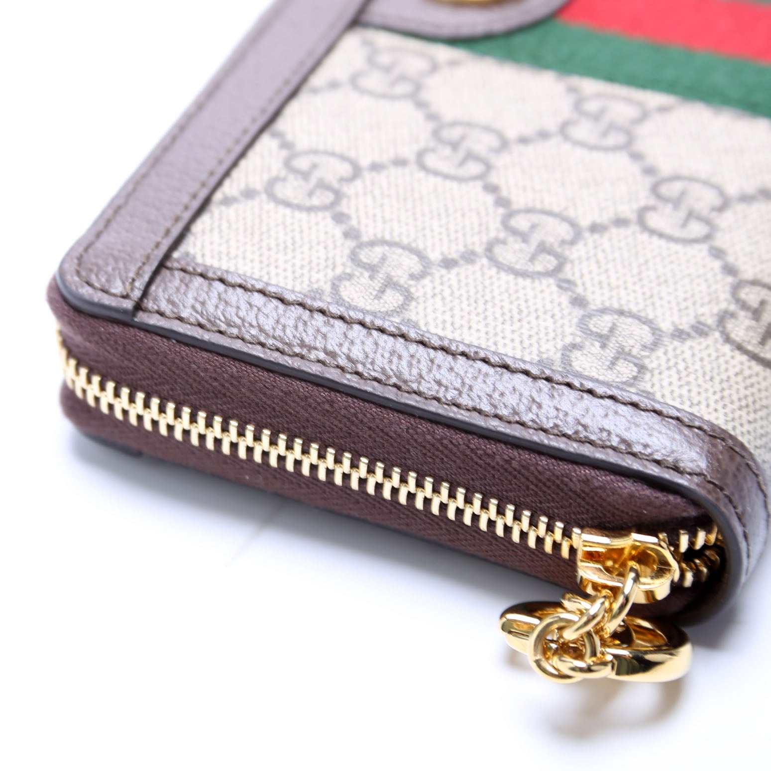523154 GG Supreme Ophidia Zip Wallet