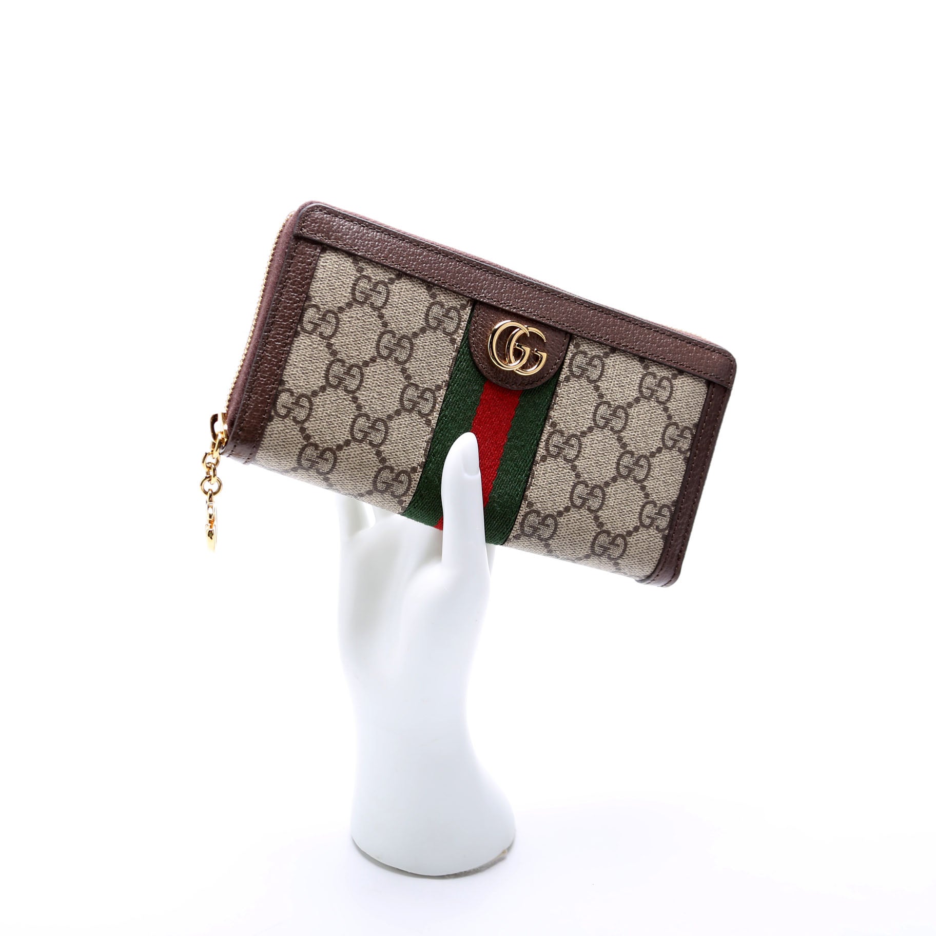 523154 GG Supreme Ophidia Zip Wallet