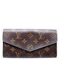 Sarah Wallet Monogram Newer