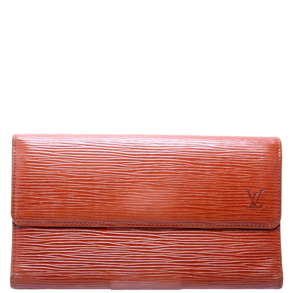 Porte Tresor International Wallet Epi Brown