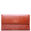 Porte Tresor International Wallet Epi Brown