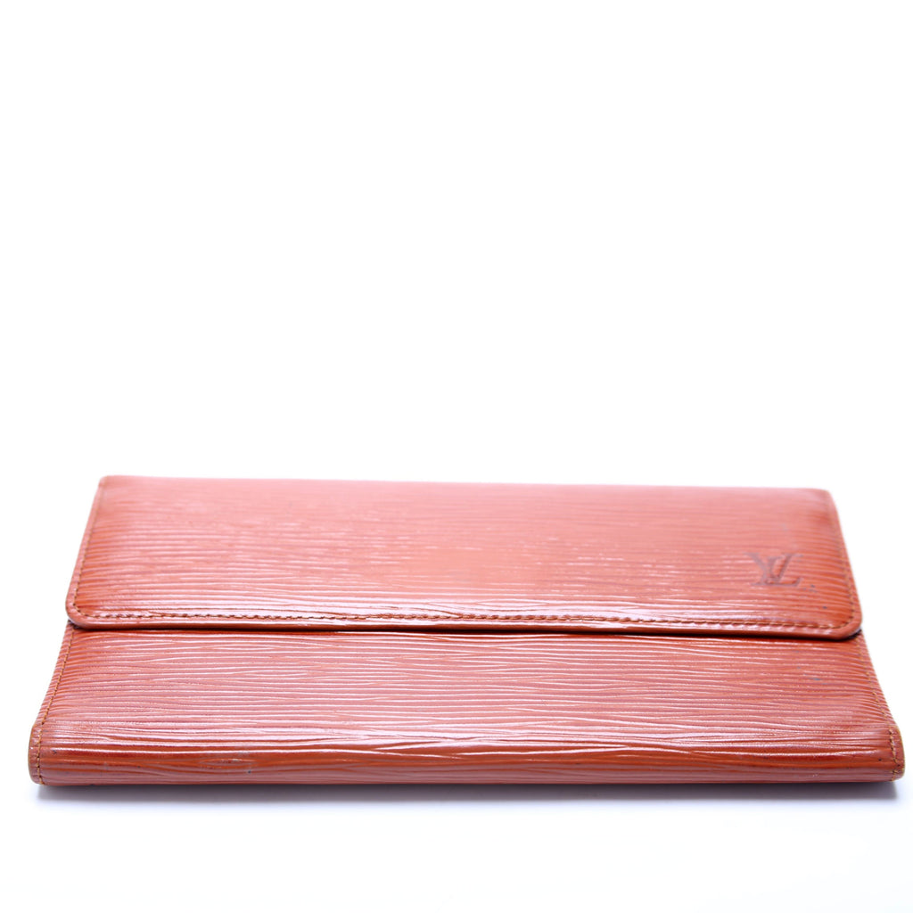 Porte Tresor International Wallet Epi Brown