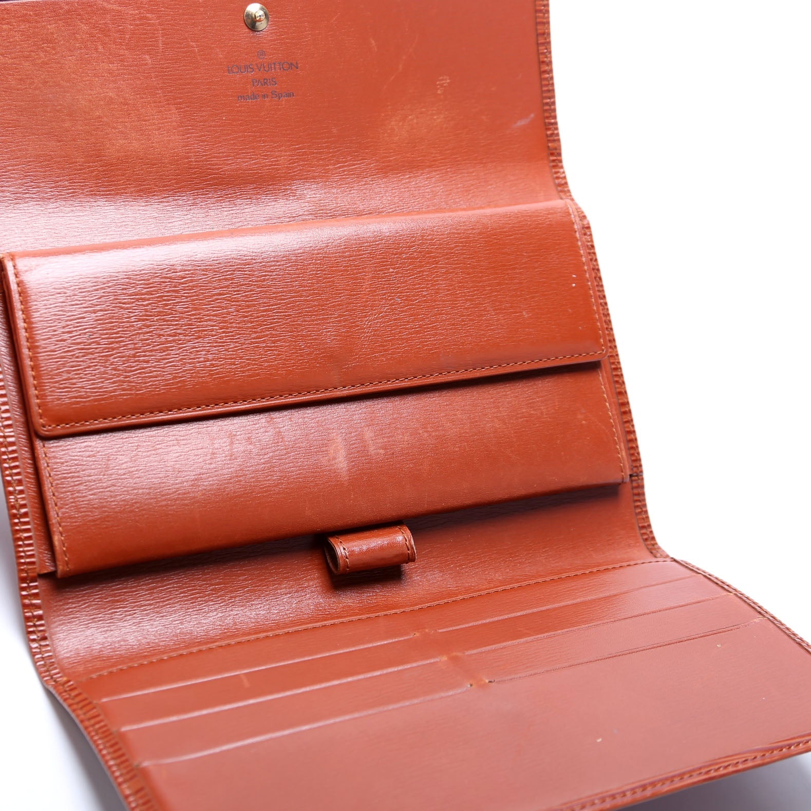 Porte Tresor International Wallet Epi Brown