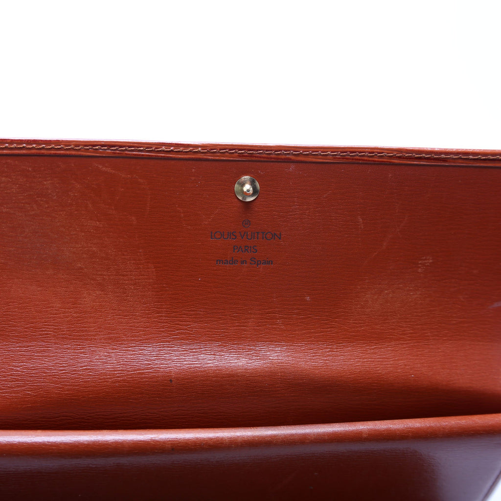 Porte Tresor International Wallet Epi Brown