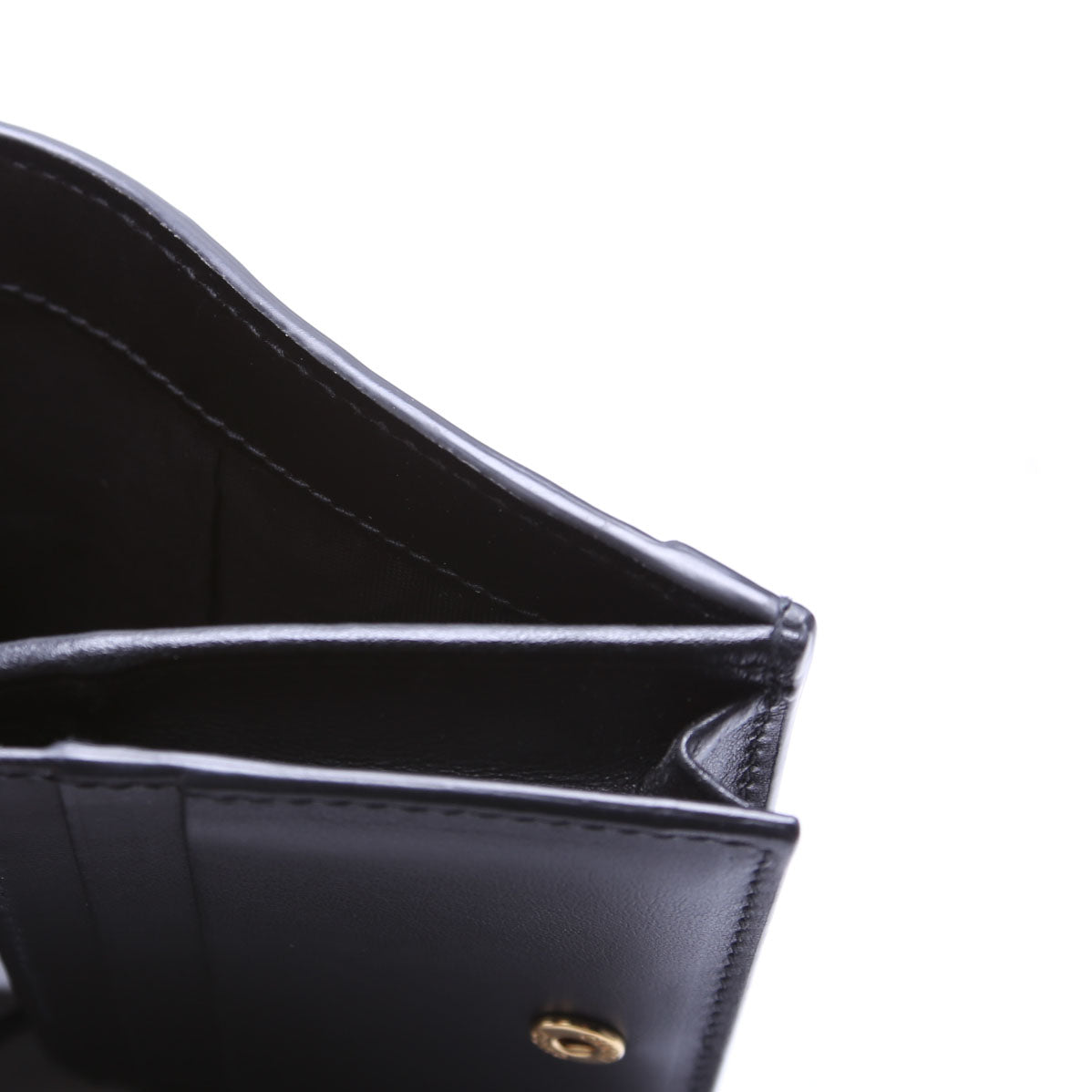 723786 GG Matelasse Card Case Black