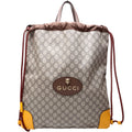 473872 Neo Vintage Drawstring Backpack Brown