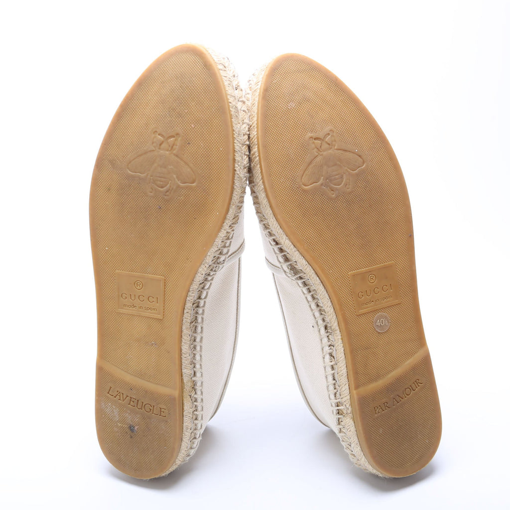 GG Logo Espadrilles Size 40