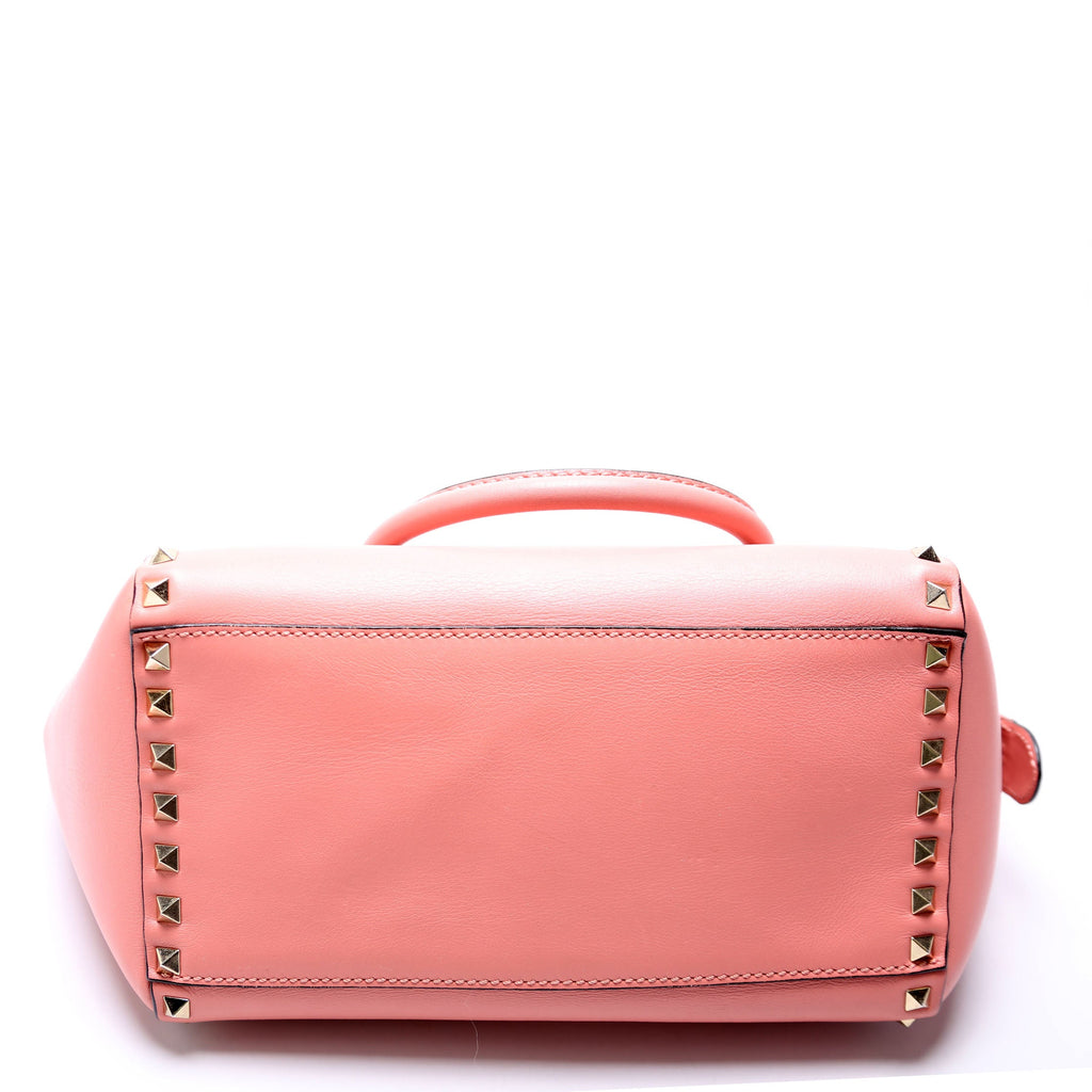 Rockstud Double Handle Tote Small Pink