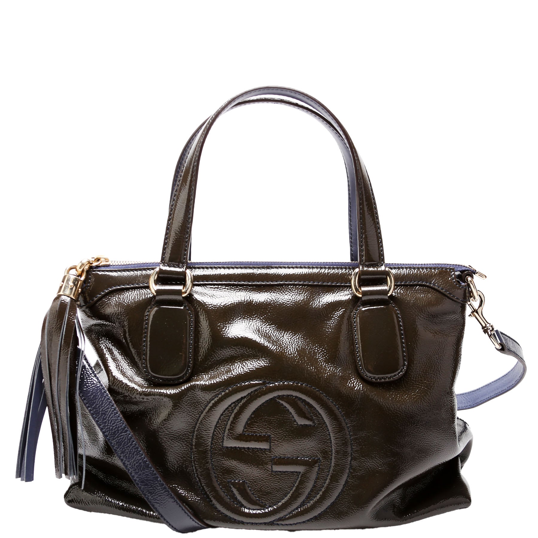 308362 Soho Small Top Handle Brown