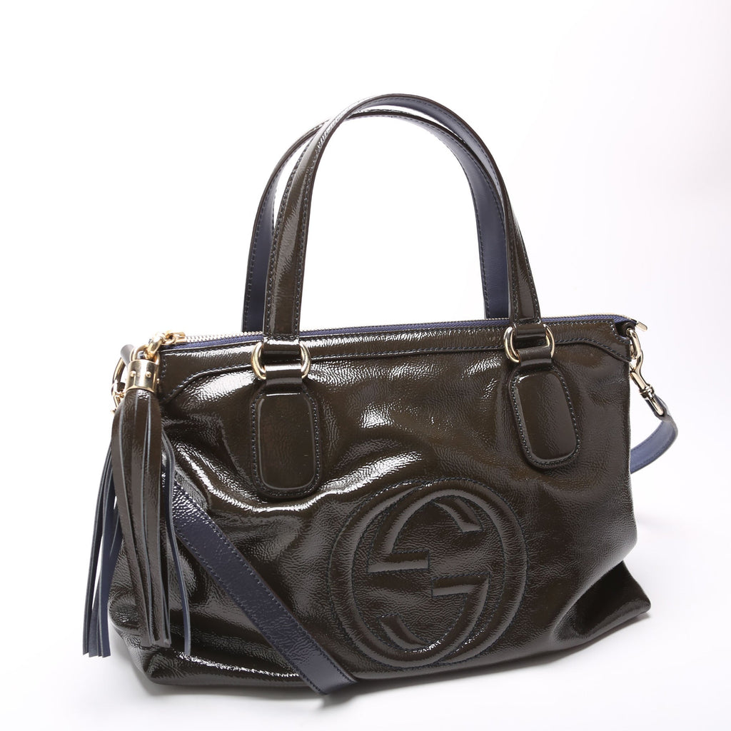 308362 Soho Small Top Handle Brown