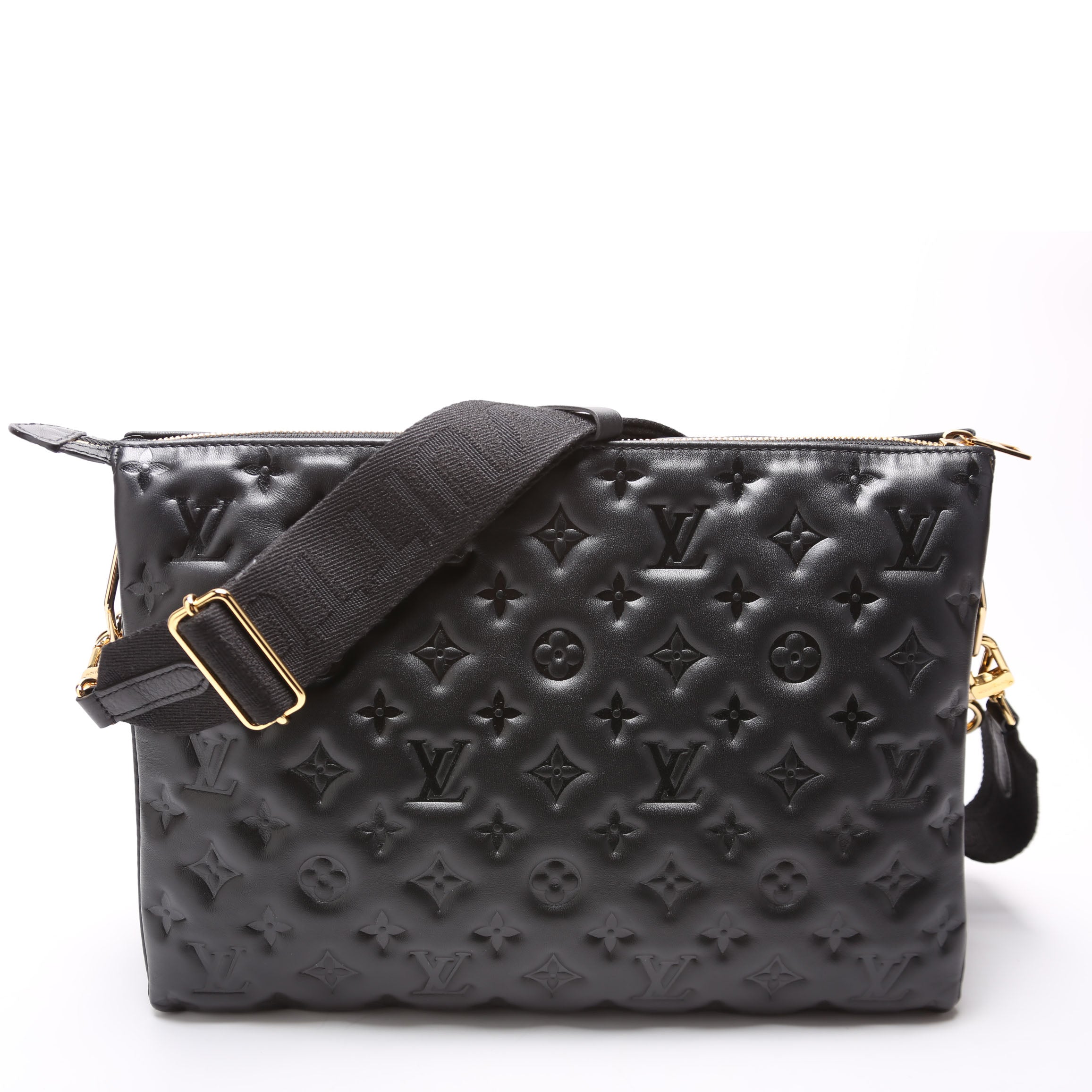 Coussin MM Lambskin Black