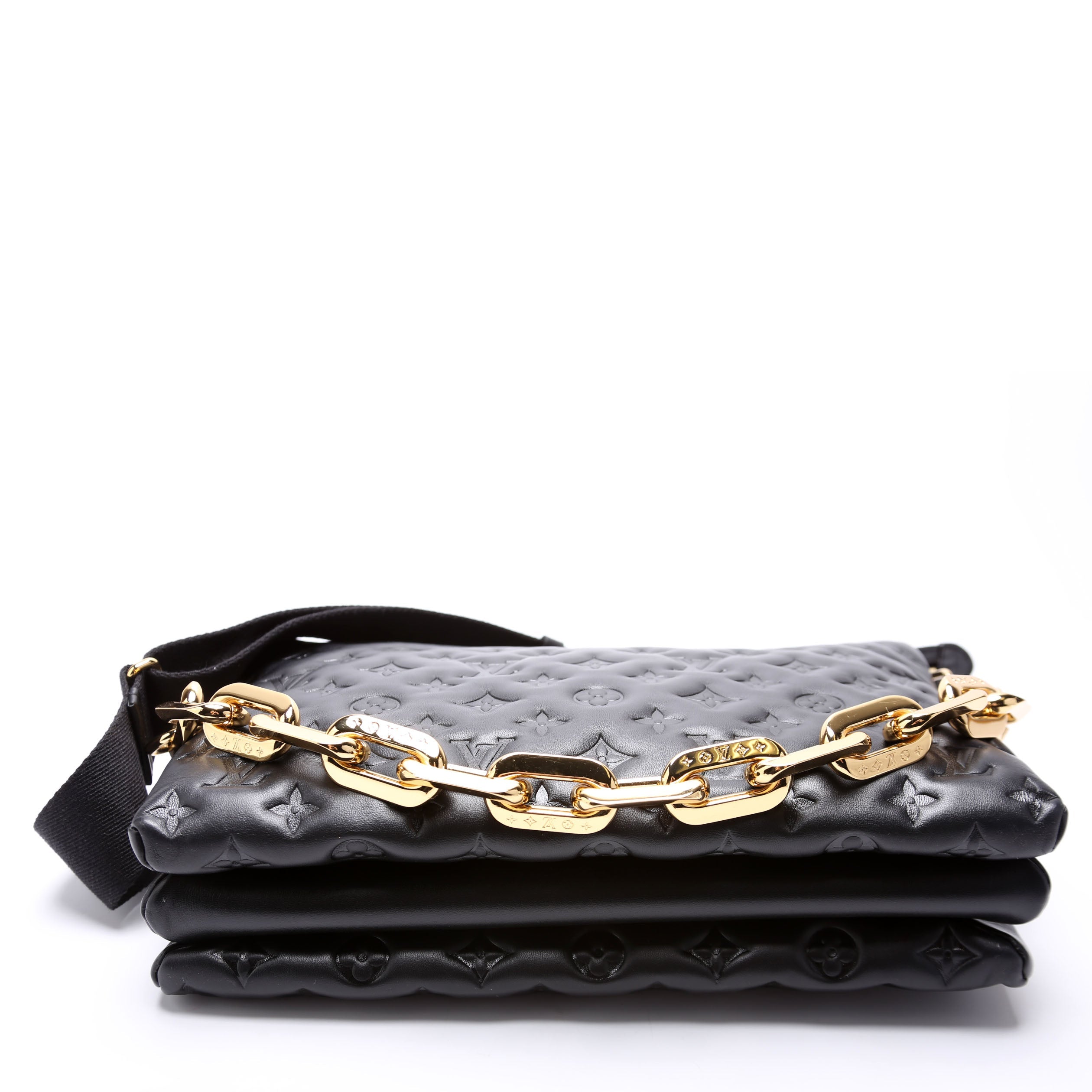 Coussin MM Lambskin Black
