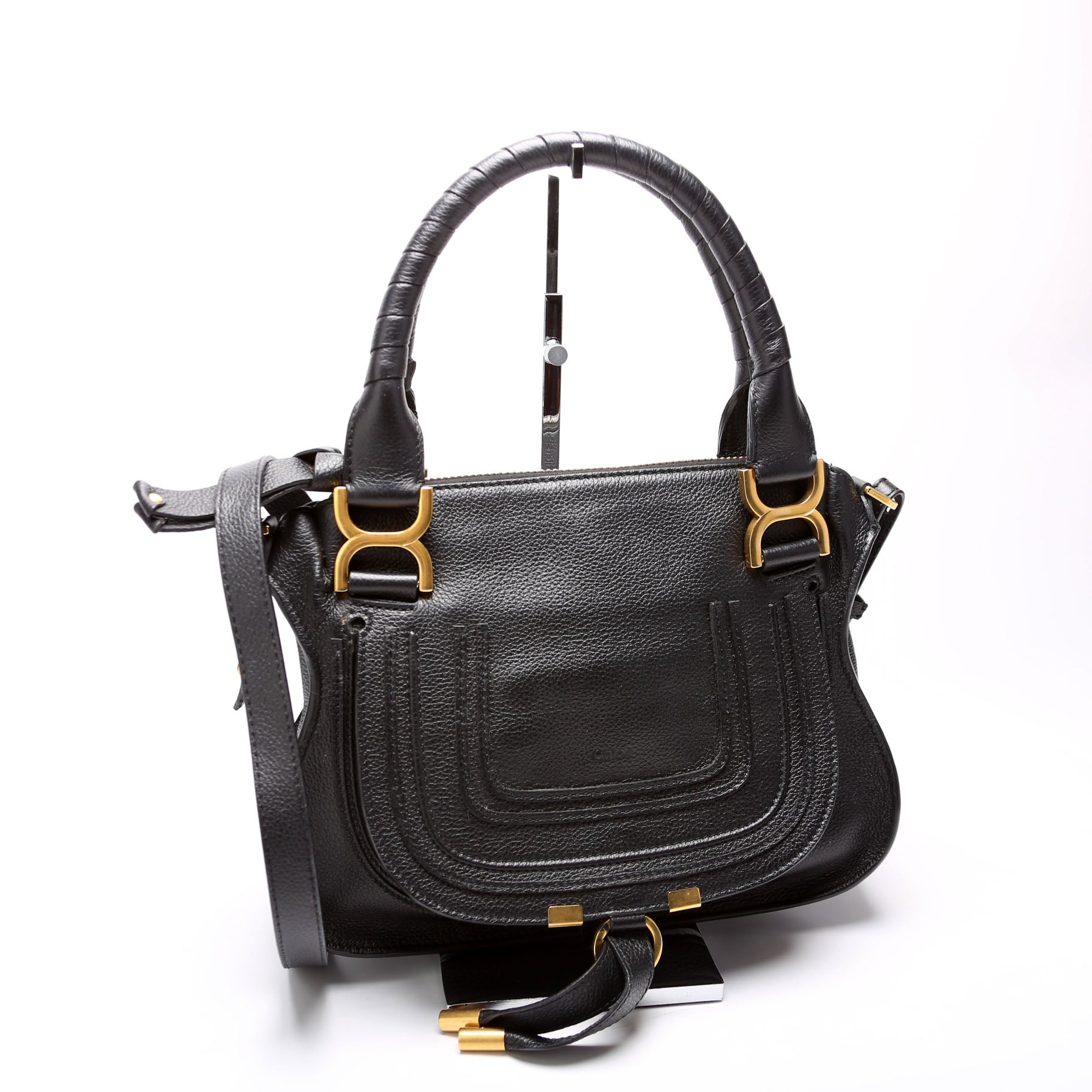 Marcie Small Double Carry Black