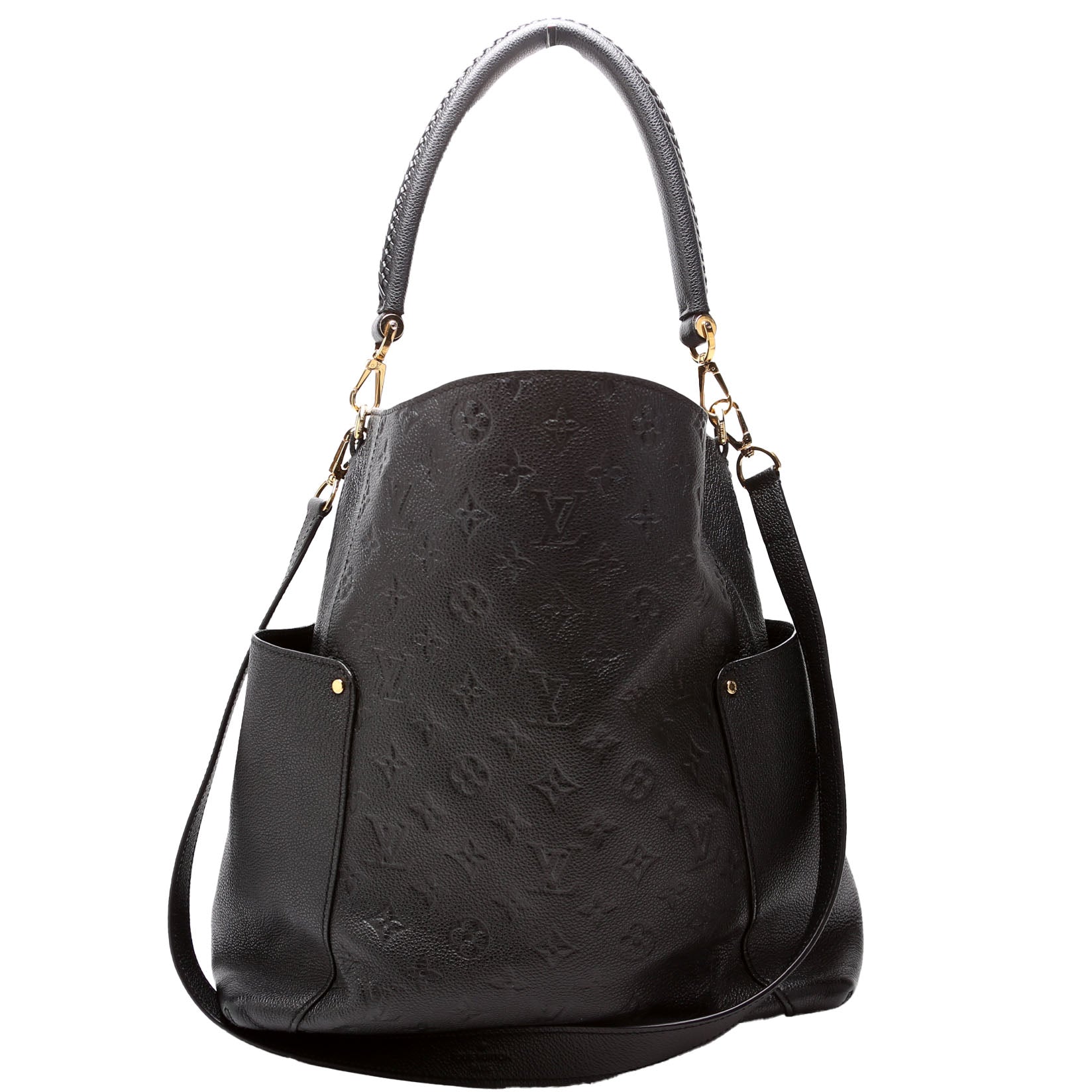 Bagatelle Hobo Empreinte Black