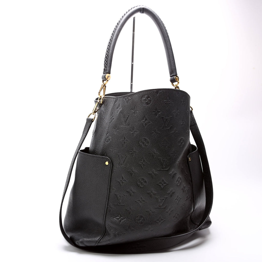 Bagatelle Hobo Empreinte Black