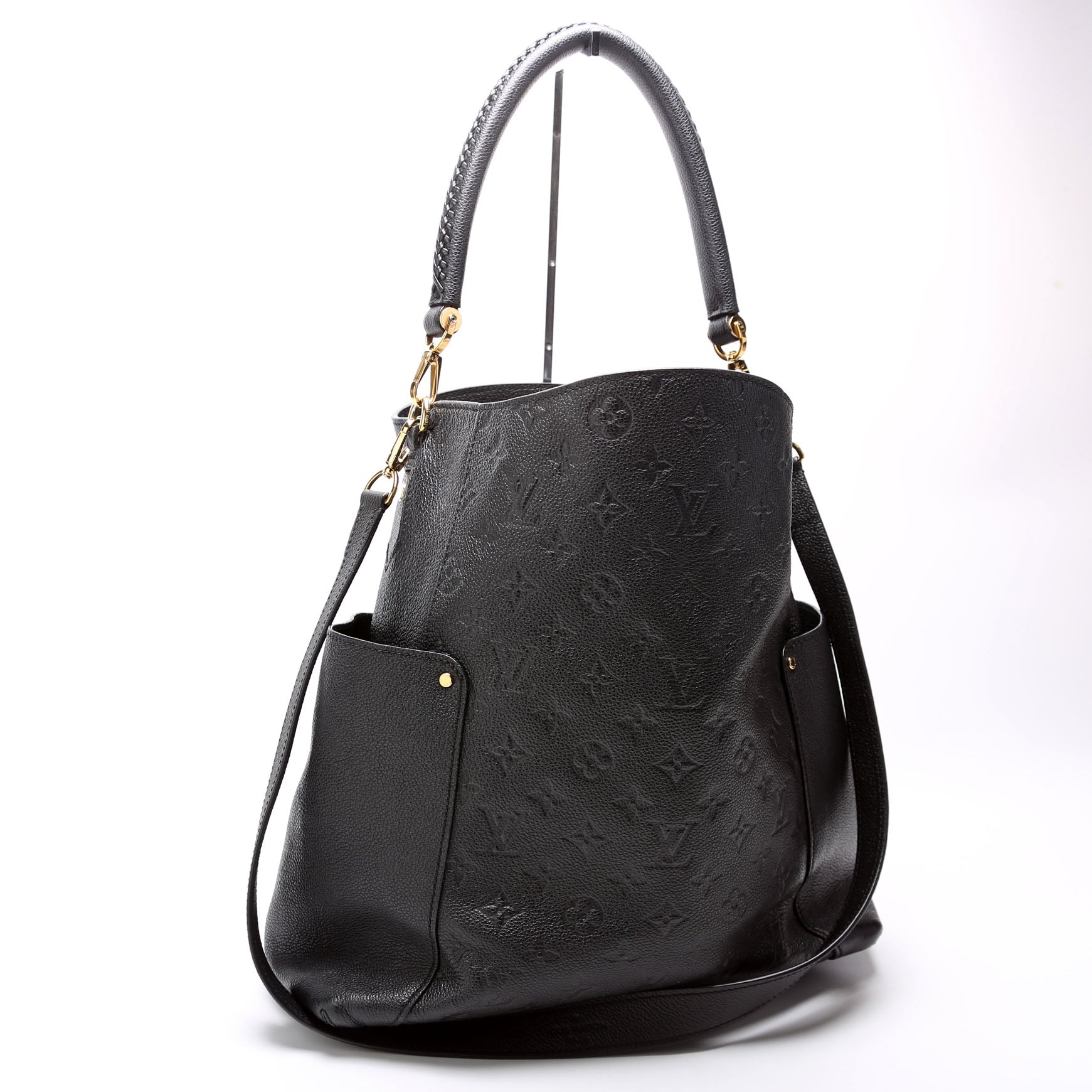 Bagatelle Hobo Empreinte Black