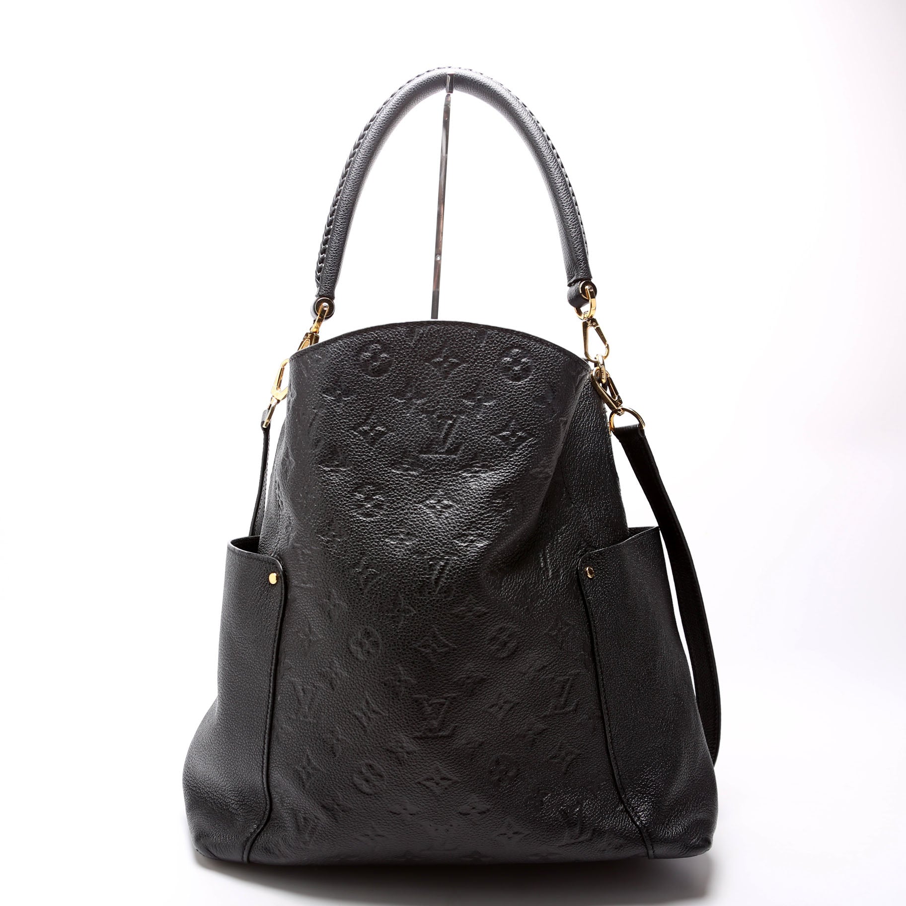 Bagatelle Hobo Empreinte Black
