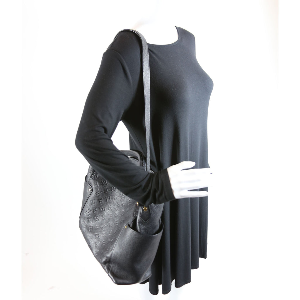 Bagatelle Hobo Empreinte Black