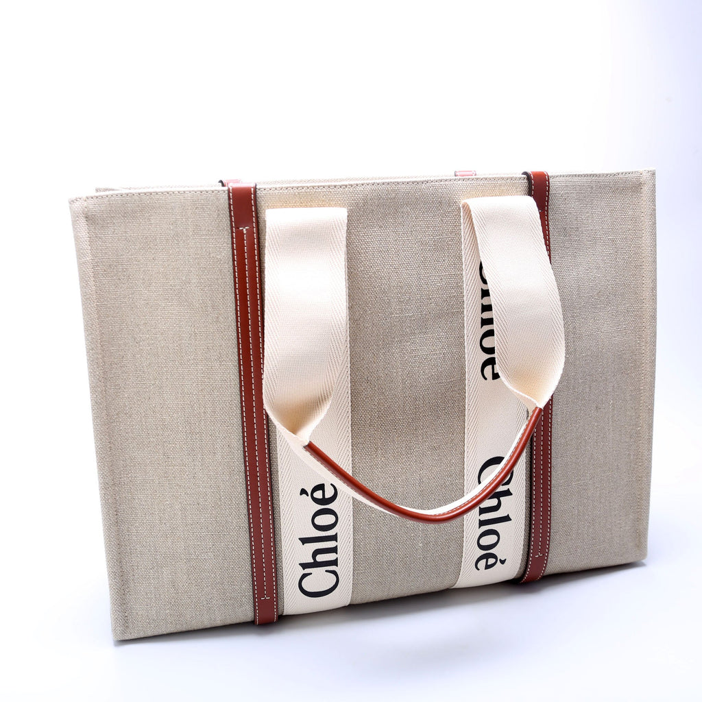 Woody Ribbon Tote Large
