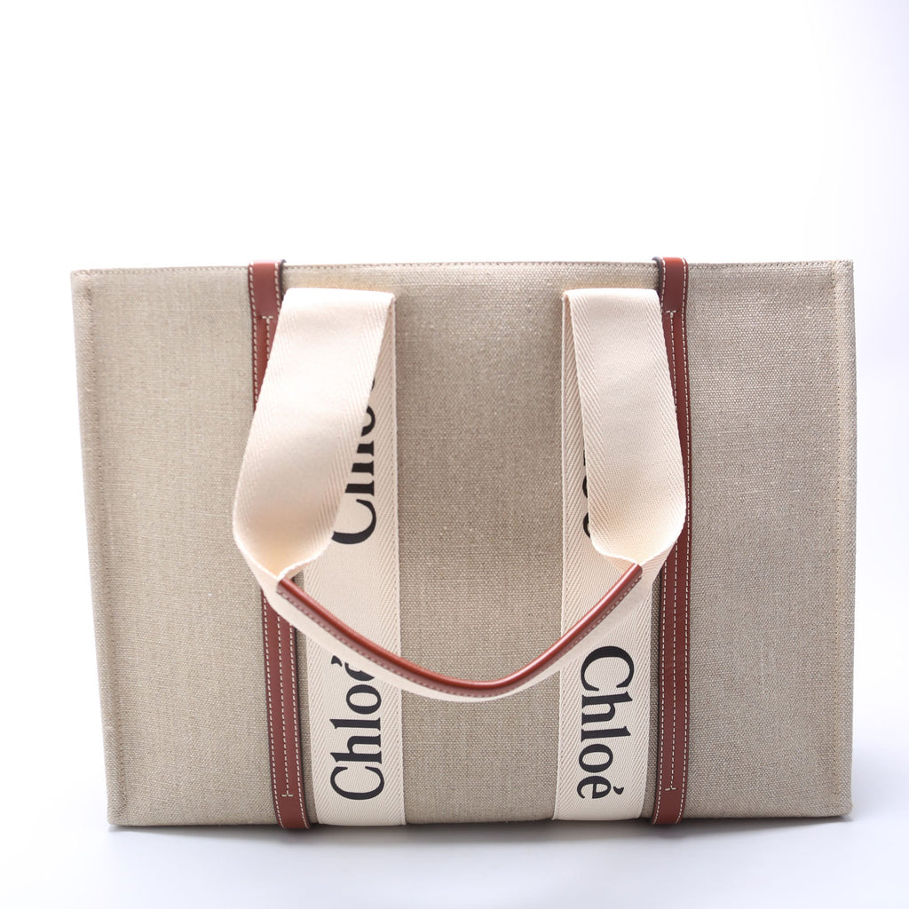Woody Ribbon Tote Large