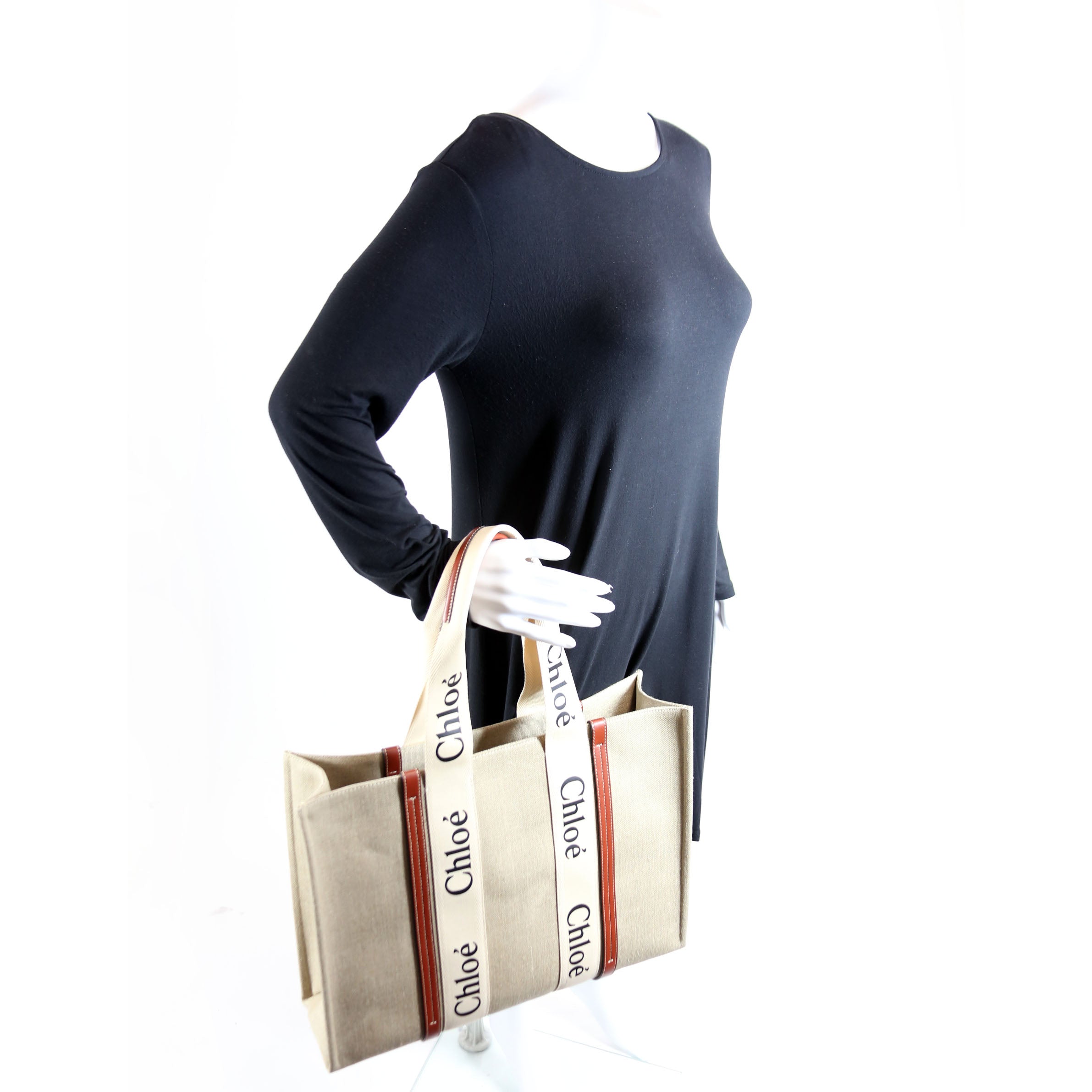 Woody Ribbon Tote Large